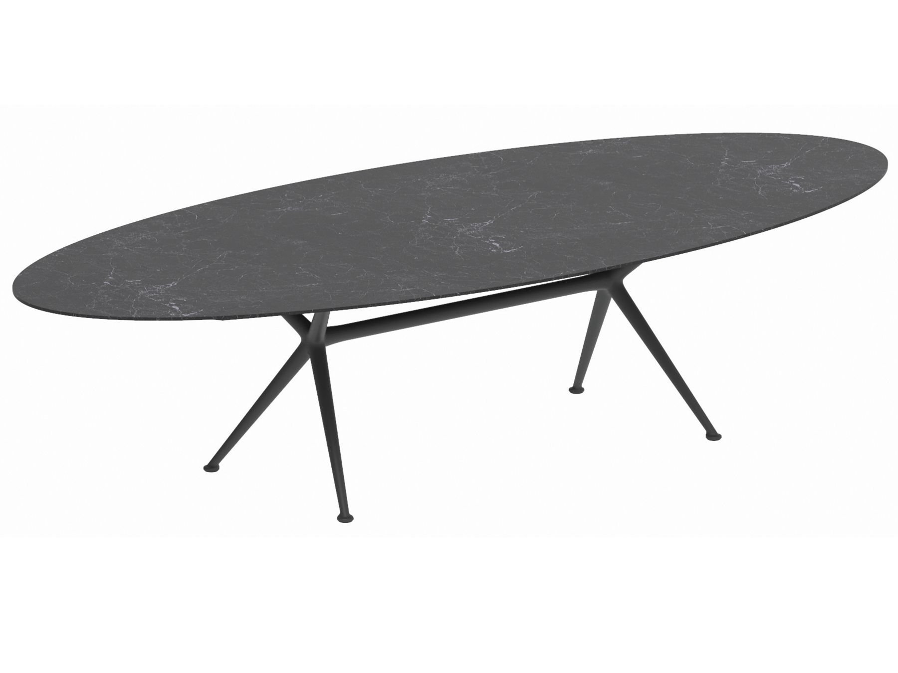 Керамический овальный садовый стол Royal Botania Exes ARCH-00072396