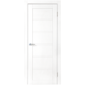 86808741 Дверь межкомнатная глухая с замком и петлями в комплекте Легенда-28.1 70x200 см полипропилен цвет белое дерево STLM-0071813 PORTIKA