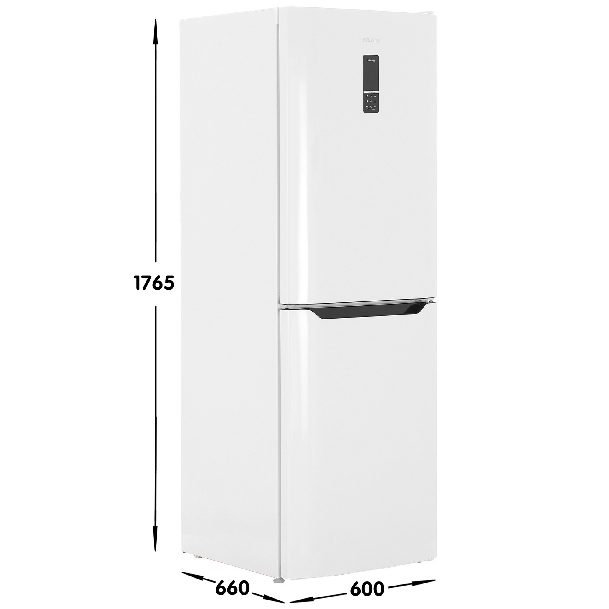 4897743 Холодильник с морозильником   ATLANT ХМ-4619-109-ND белый STDN-0144615 - Вид №6