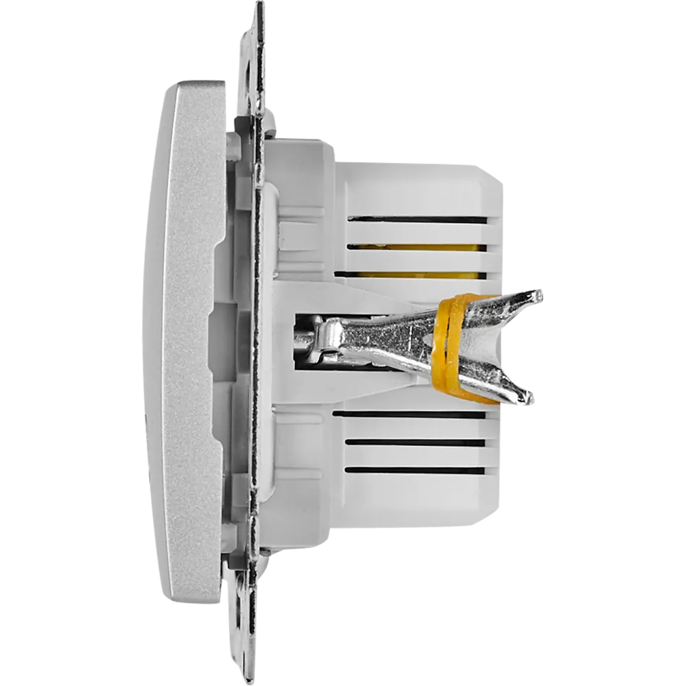 Розетка USB встраиваемая Systeme Electric Sedna, цвет алюминий STLM-2094467 - Вид №2