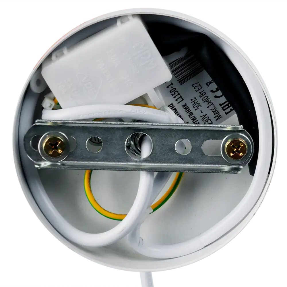 Светильник подвесной Decize L1150-1, 1 лампа, 2 м², цвет белый LAMPLANDIA STLM-2152854 - Вид №4