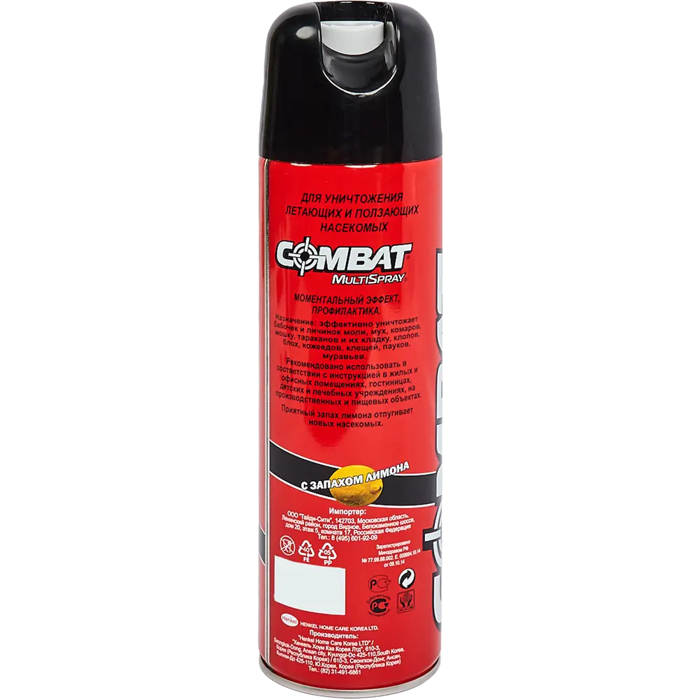 Аэрозольный инсектицид Combat Multi Spray 400 мл 82693499 STLM-2002830 Santreyd  - Вид №1
