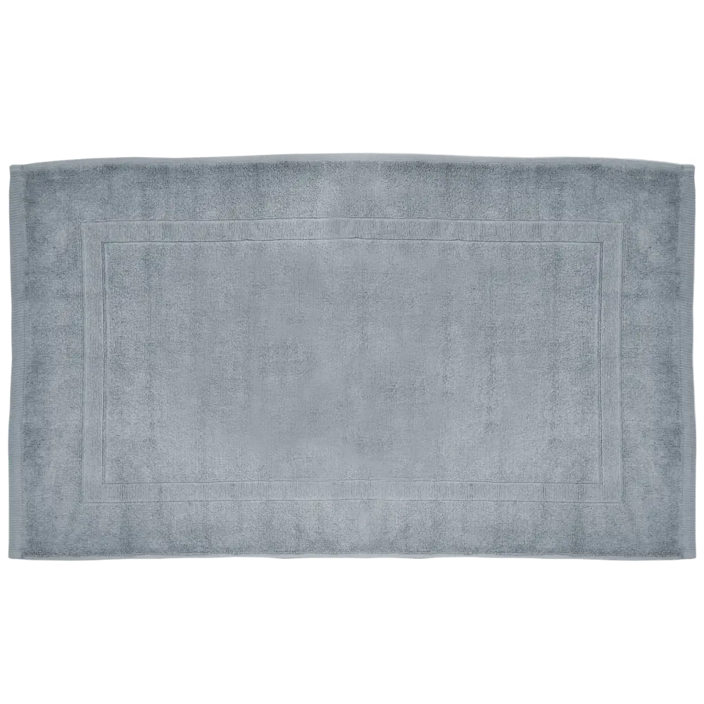 Коврик для ванной комнаты Sensea Terry 50x80 см цвет серый Без серии STLM-2156323
