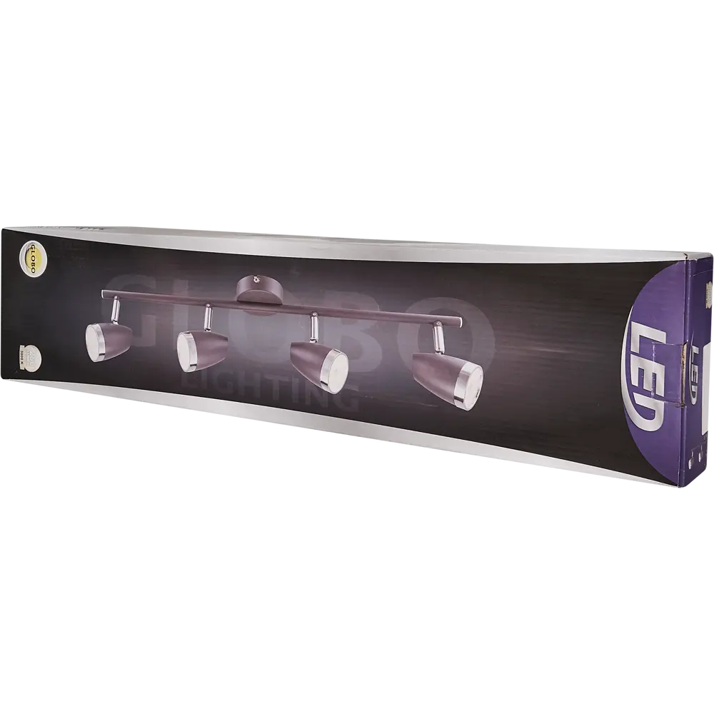 Спот светодиодный Globo 56110, 4x4 Вт, цвет чёрный STLM-2152126 - Вид №6