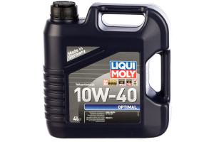 15510625 Полусинтетическое моторное масло 4л 10W-40 Optimal 3930 LIQUI MOLY