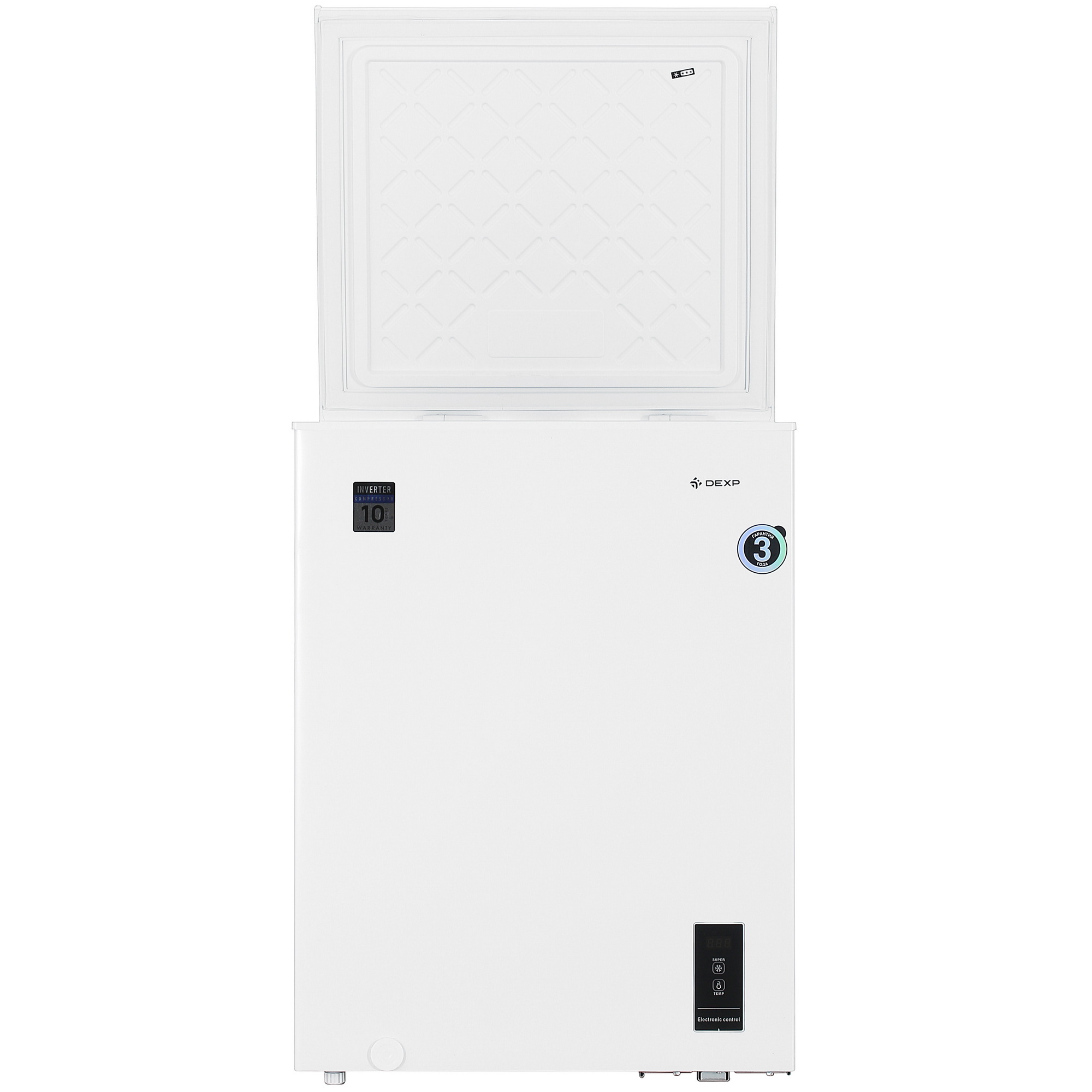9071481 Морозильный ларь DEXP CE-15AMA белый STDN-0102183 - Вид №1