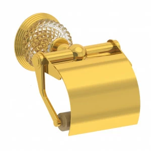 C47-503 C47-503 Настенный держатель для рулонов туалетной бумаги АЛМАЗНЫЙ КУПОЛ Cristal & Bronze DÔME DIAMANT
