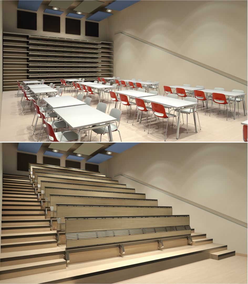 Автоматическая машина для скрытого сидения LAMM Tribuna telescopica ARCH-00098181 - Вид №1