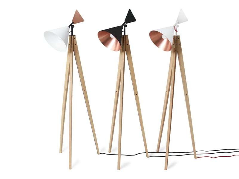 Торшер из алюминия и дуба Askia Light Tale ARCH-00144411 - Вид №3