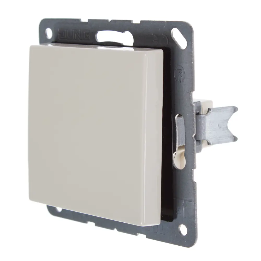 Выключатель встраиваемый Jung EcoProfi 1 клавиша, цвет бежевый STLM-2144949 - Вид №1