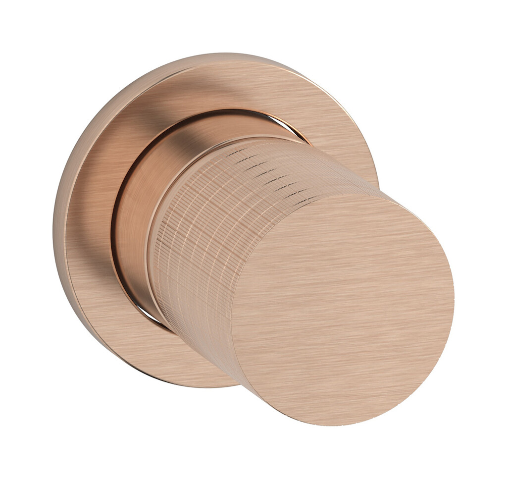 Внешние части встроенного смесителя на 1 потребителя WE ARE IB ga305sr Brushed Rose Gold Gatsby