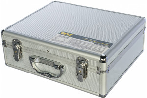 15100919 Ящик-чемодан алюминиевый для инструмента (340x280x120 мм) 65610 FIT