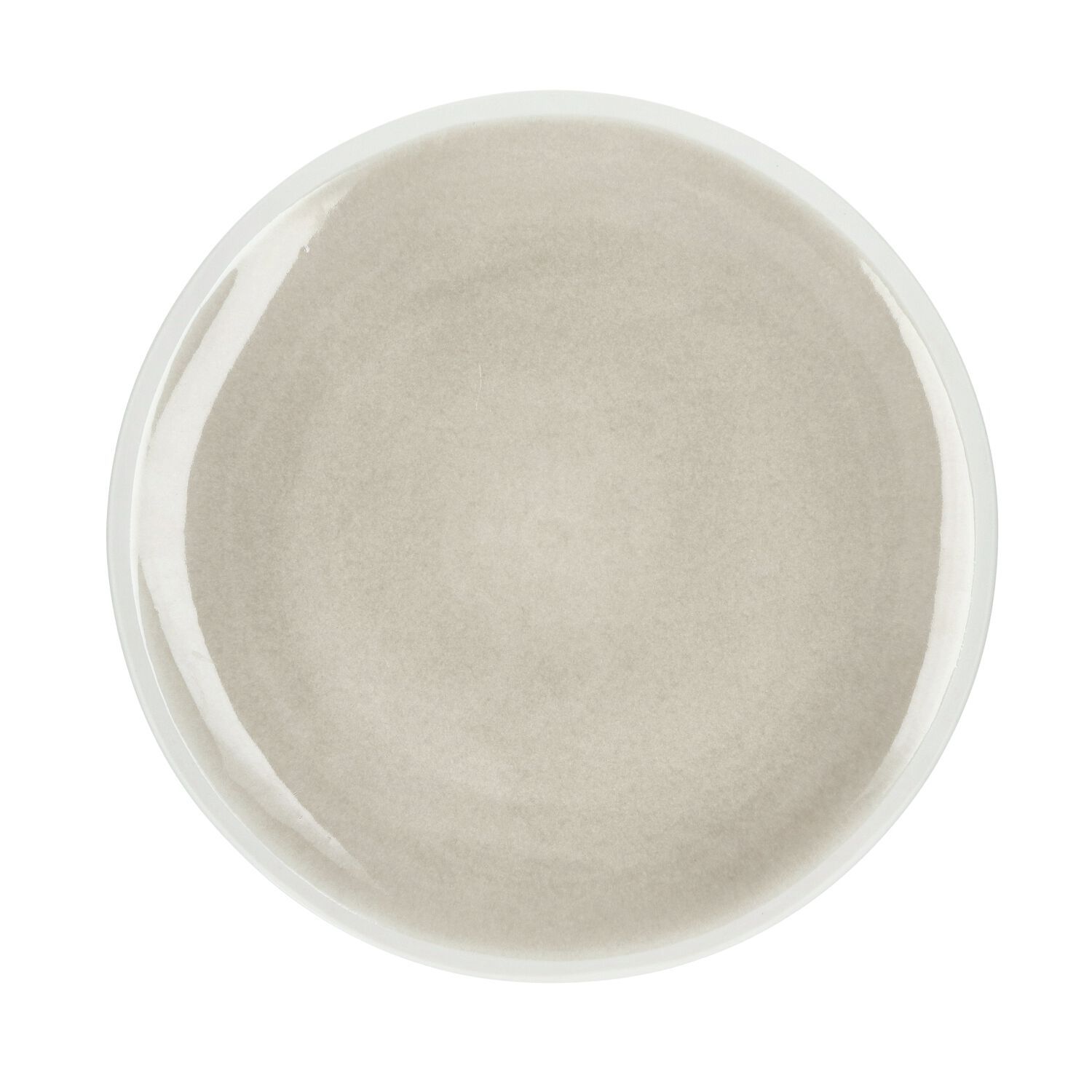 Фарфоровая плоская круглая тарелка POMAX печенье ARCH-00005955 - Вид №3