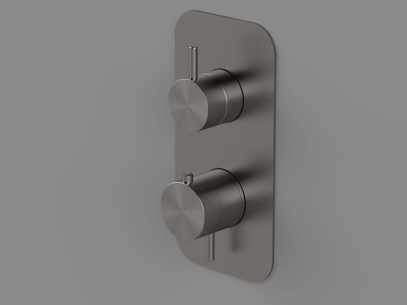 Термостатический смеситель для душа из нержавеющей стали с переключателем Radomonte Dex ARCH-00097951