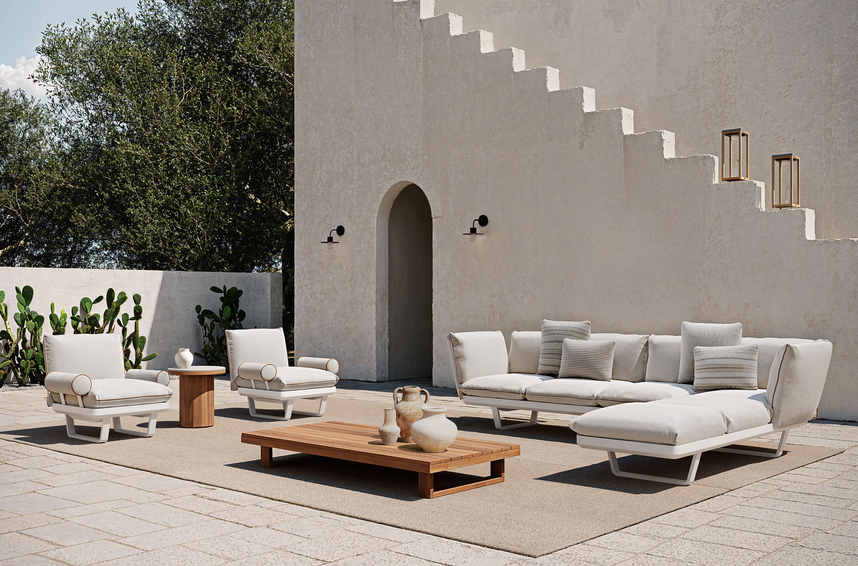 Ткань сани сад стул с подлокотниками Atmosphera Венеция ARCH-00076905 - Вид №1