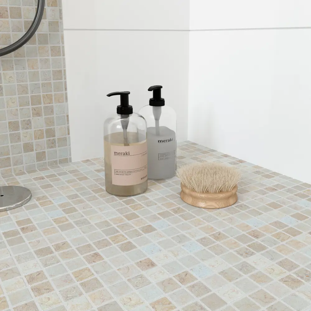 Мозаика мраморная Artens Tumbled 30x30 см цвет бежевый, 20 шт STLM-2076001 - Вид №2