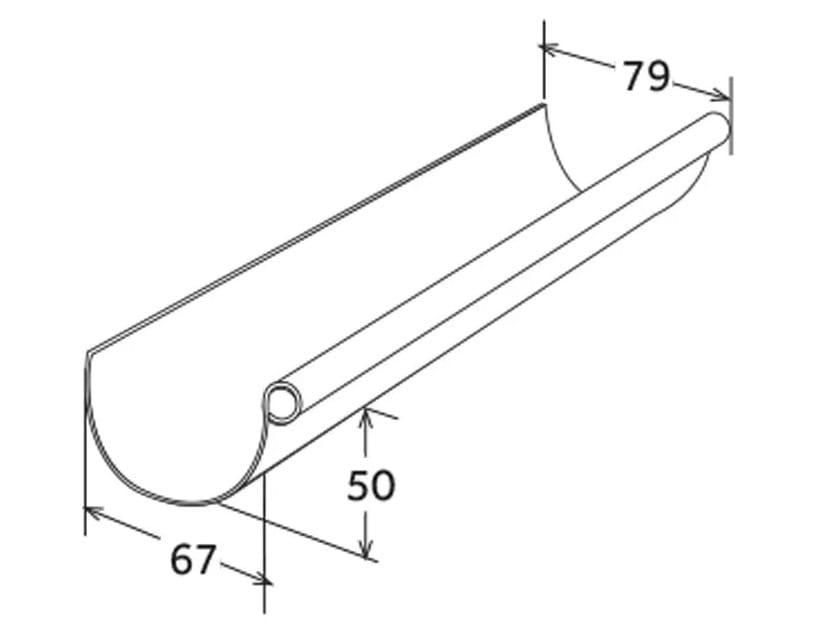 ПВХ желоба модель 116 First Corporation First Plast ARCH-00082125 - Вид №2