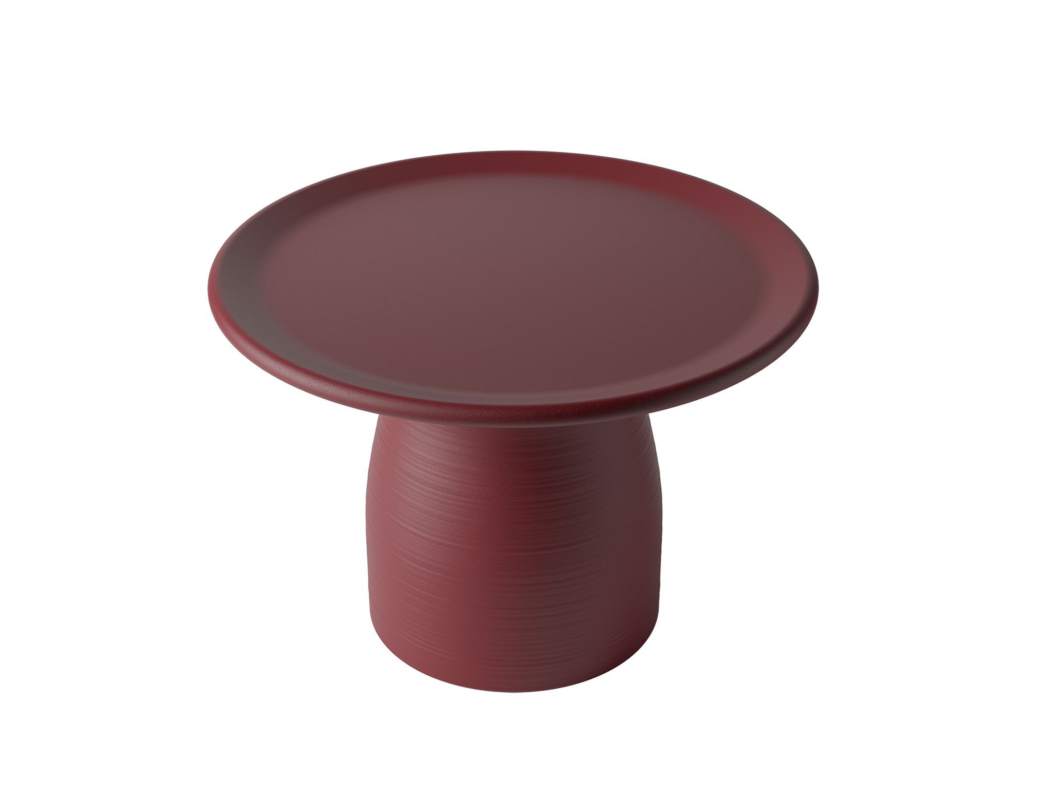 Полиэтилен низкий круглый журнальный столик Qeeboo Toto, Totino, Tata ARCH-00144631 - Вид №4
