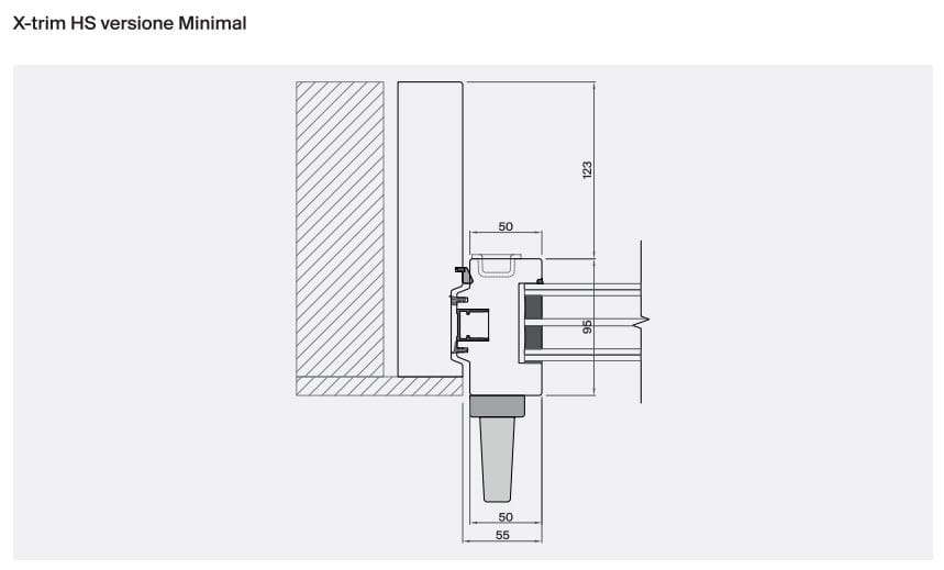 Минимальное деревянное окно Impronta X-TRIM ARCH-00038399 - Вид №12