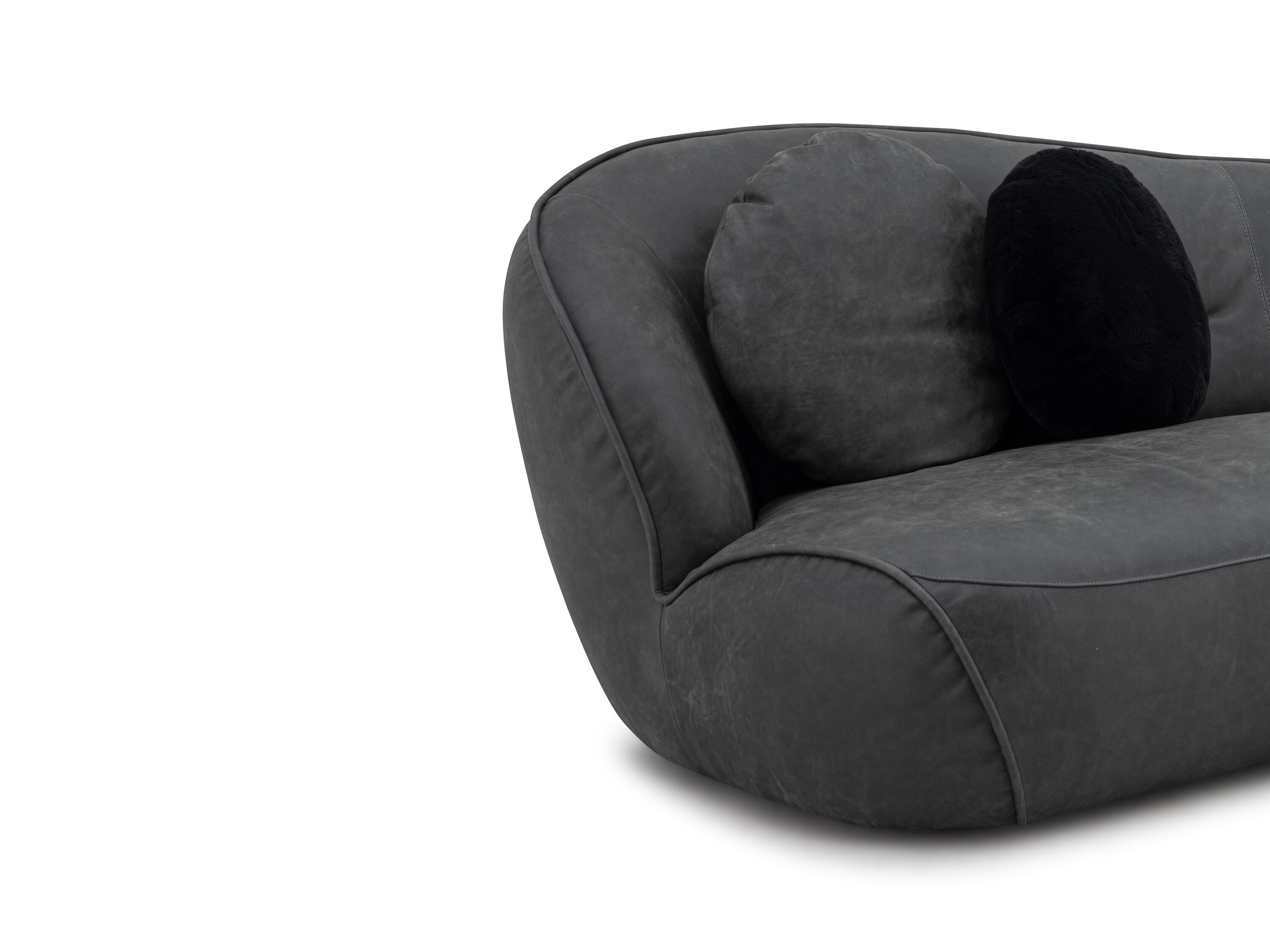 Изогнутый диван из ткани CAMPO DE' FIORI Wave ARCH-00005483 - Вид №9