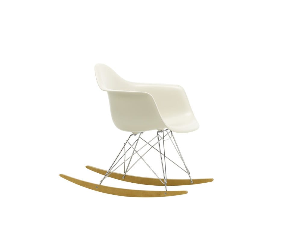 Мягкое тканевое кресло-качалка с подлокотниками VITRA Eames Plastic Chair ARCH-00023828 - Вид №69
