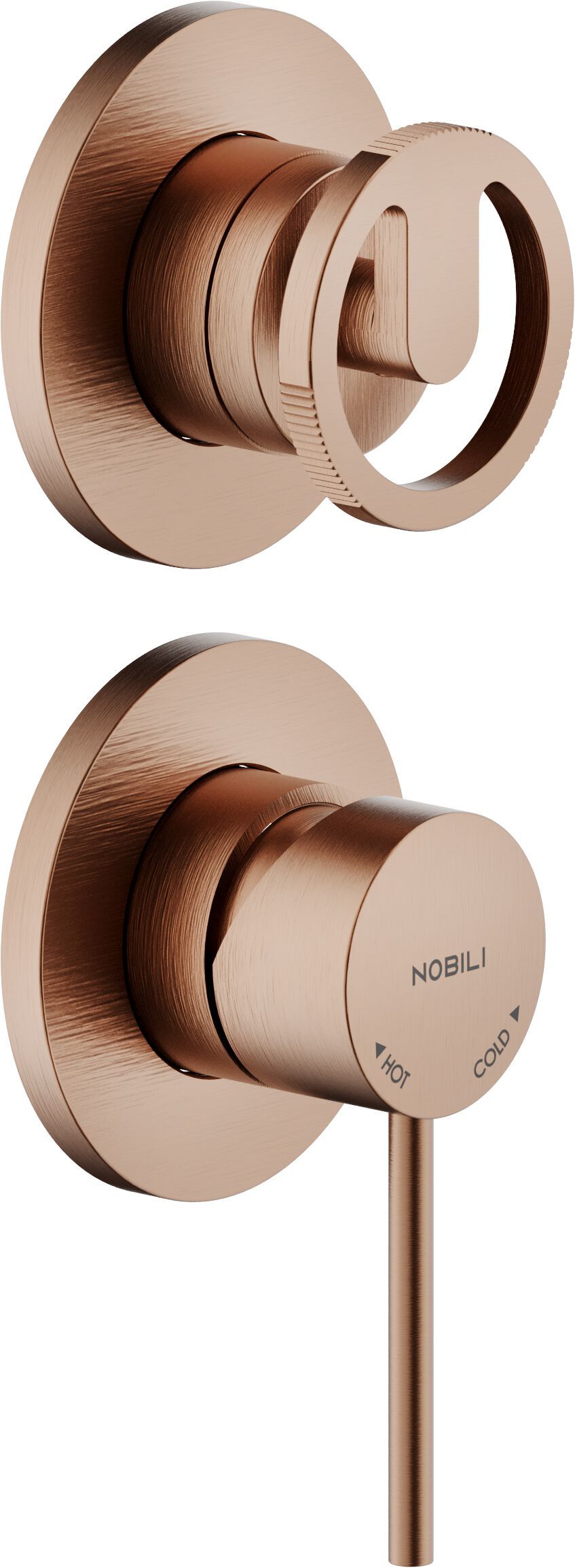 Однорычажный смеситель для душа с 2 отверстиями Nobili Sole ARCH-00077450 - Вид №4