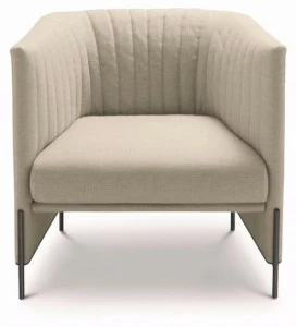 arflex Мягкое кресло из ткани со стеганым чехлом Algon