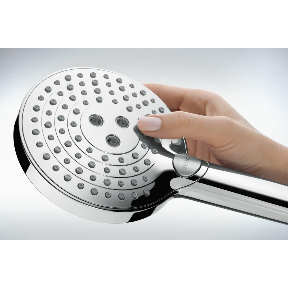 Лейка для душа Raindance PowderRain120 3 режима цвет хром Hansgrohe STLM-2191553 - Вид №8