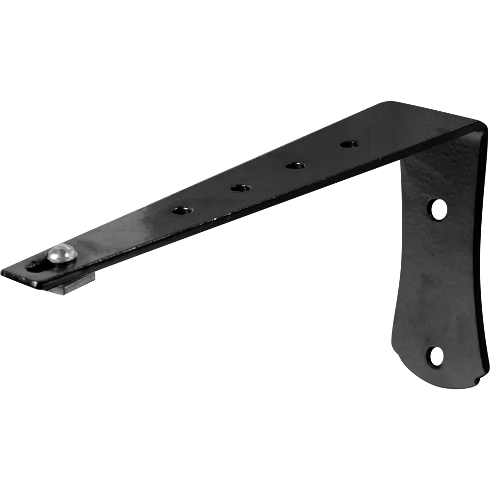 Кронштейн для шины Арт-декор Atlant 15 см сталь цвет черный STLM-2169867