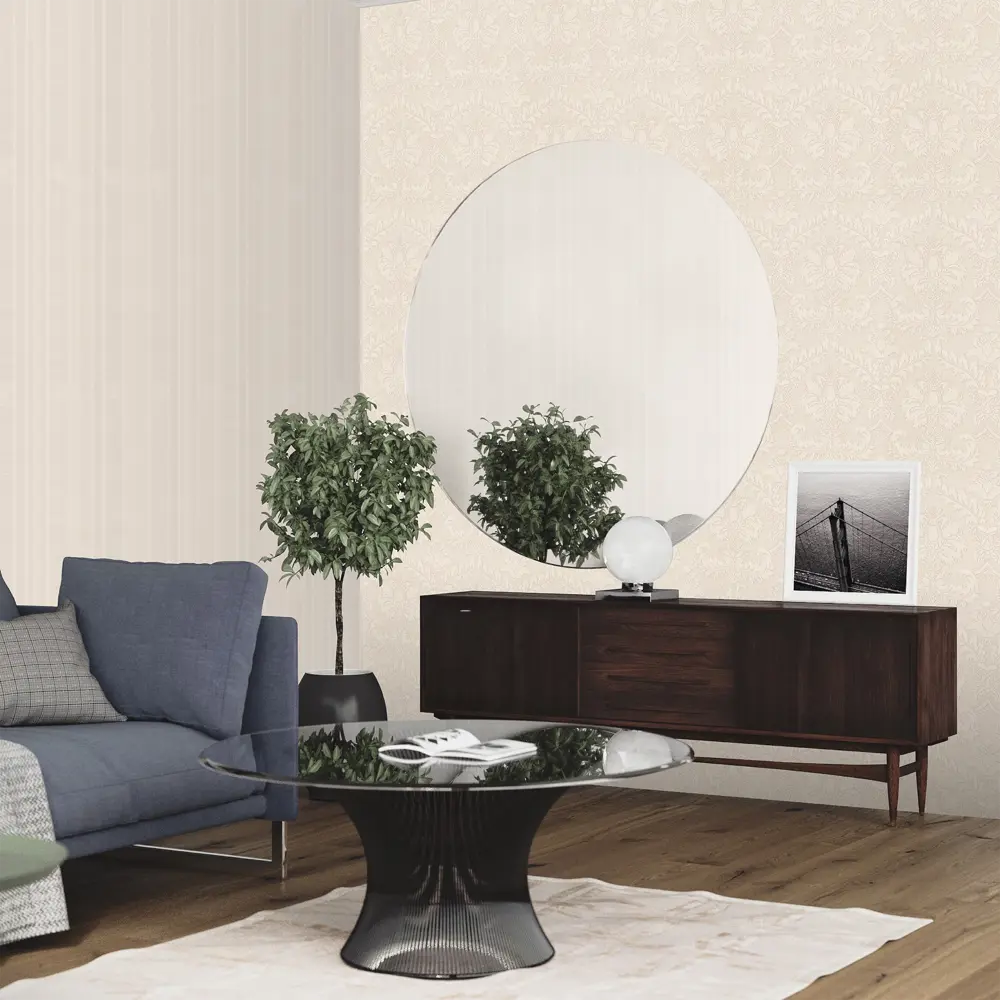 Обои флизелиновые Deco-deco Opus бежевые 1.06 м DD6028-17 84804562 STLM-2045932 - Вид №3