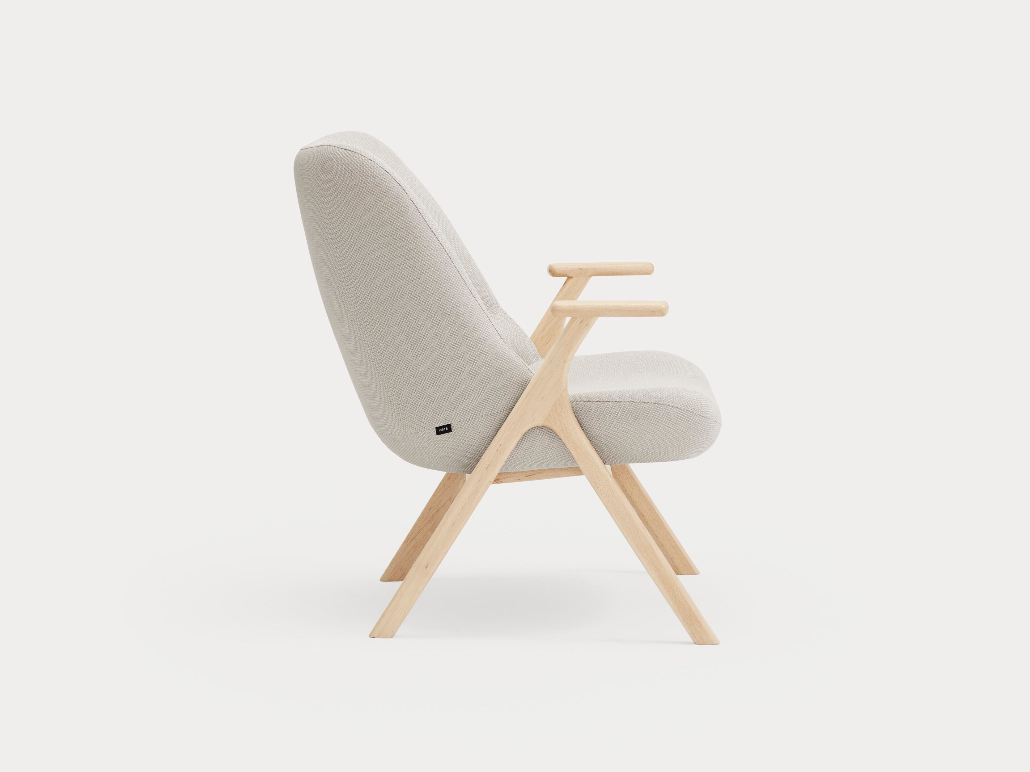 Полиэфирное кресло с подлокотниками TEULAT Dins ARCH-00089865 - Вид №1