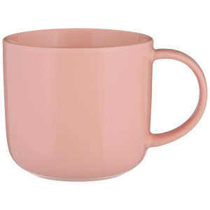 Чашка 440 мл LUSTER фарфор цвет розовый 407-128 BRONCO
