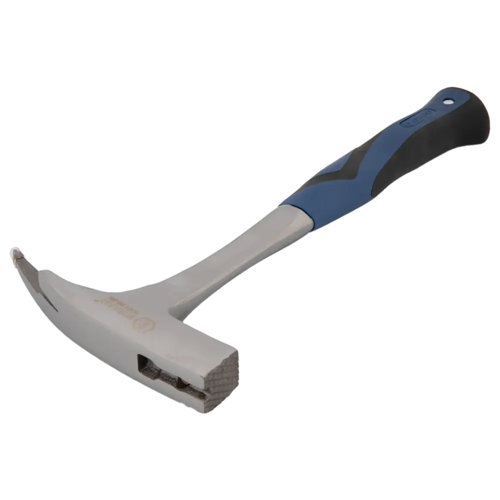 Молоток кровельщика КОБАЛЬТ с магнитным держателем и прорезиненной ручкой 600 г 89374037 STLM-1363051