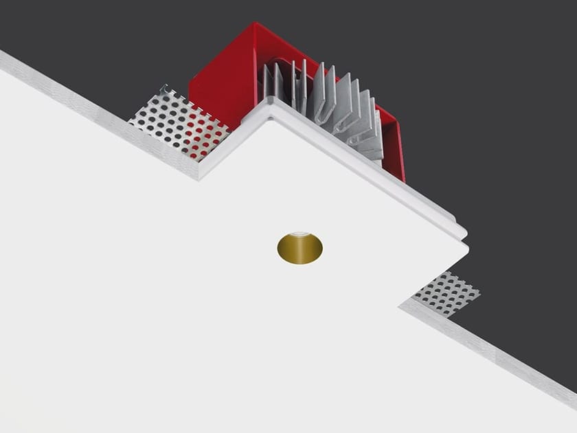 Круглый светодиодный встраиваемый прожектор в AirCoral® Buzzi & Buzzi GENIUS BRASS ARCH-00022336