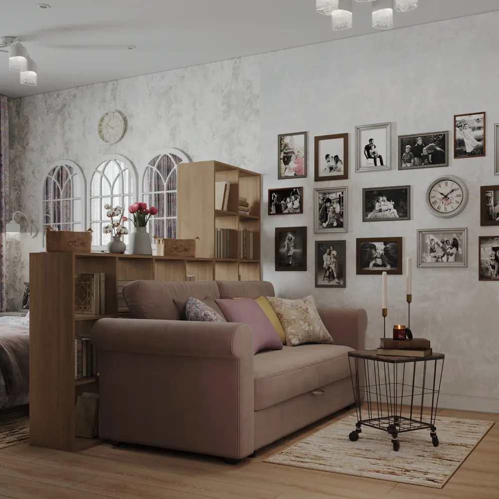 Ковер вискоза Genova 308-652590 65x110 см цвет бежевый RAGOLLE STLM-2105137 - Вид №7