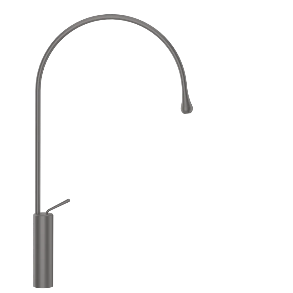 Смеситель для умывальника 33610 126 Gessi Goccia ЧЕРНЫЙ МЕТАЛЛ BR. GHRC 33610126
