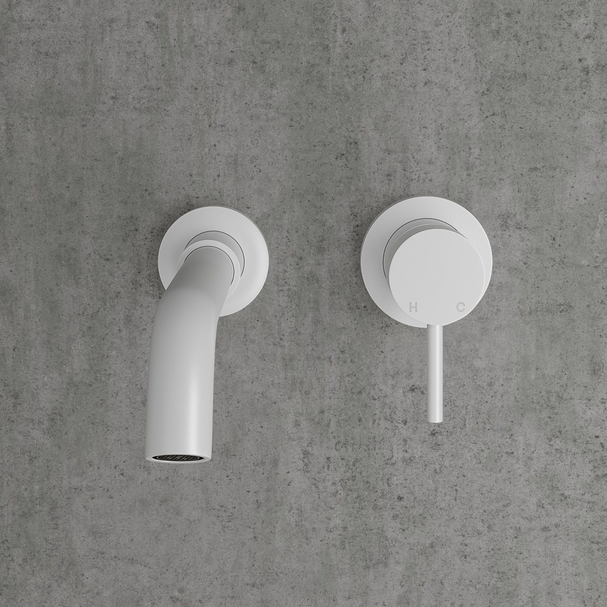 Однорычажный настенный смеситель для раковины с 2 отверстиями LUSSO Luxe ARCH-00103682 - Вид №14