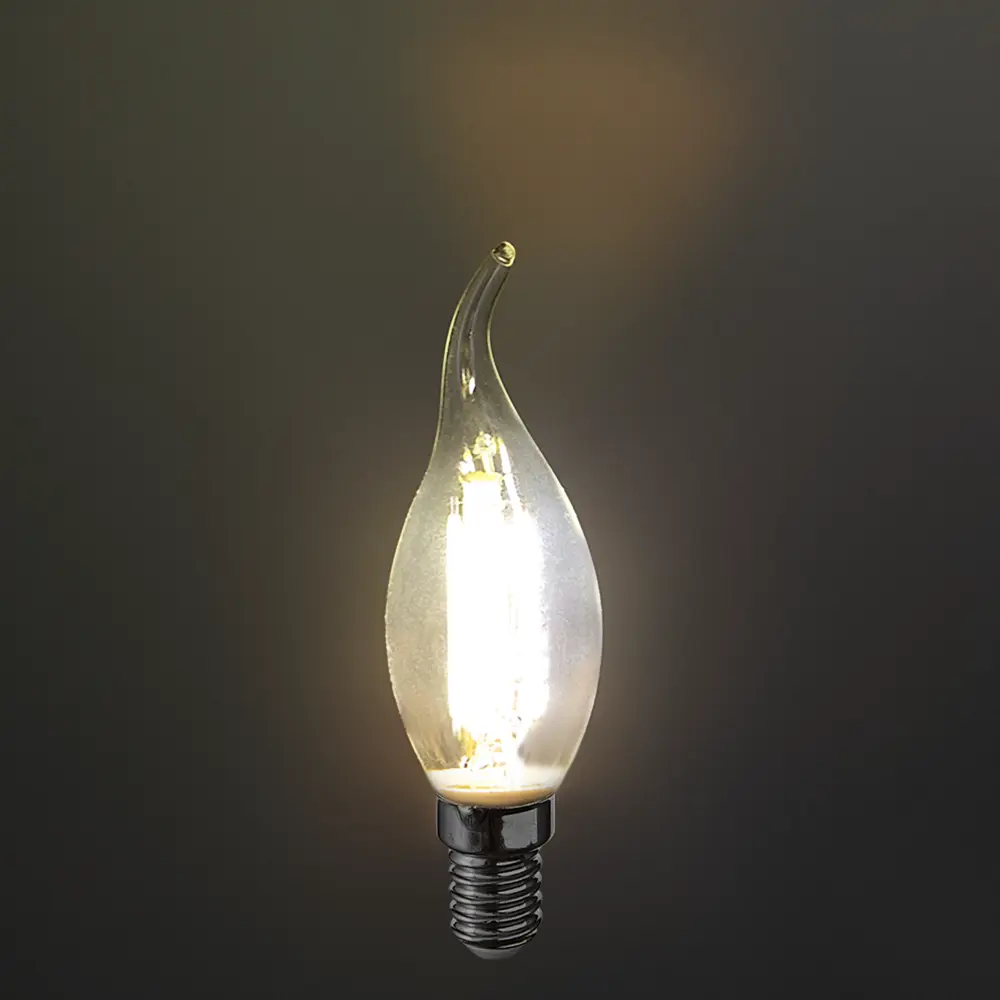 Светодиодная лампа Volpe LEDF свеча на ветру с нитевым излучателем 89819568 STLM-0929282 - Вид №3