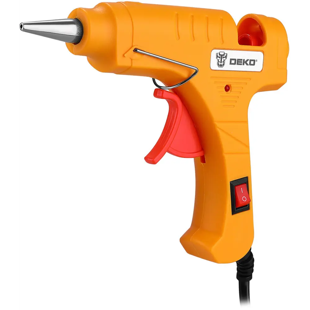 Термоклеевой пистолет DEKO GG-30 с комплектом стержней 89408380 STLM-1575854