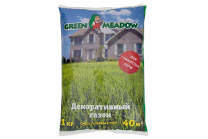 16256055 Семена газона Декоративный газон для глинистых почв 1 кг 4607160330631 GREEN MEADOW