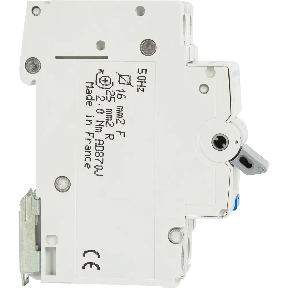 Дифференциальный автомат Hager AD870J 1P N C20 A 30 мА 4.5 кА AC STLM-2132404 - Вид №3