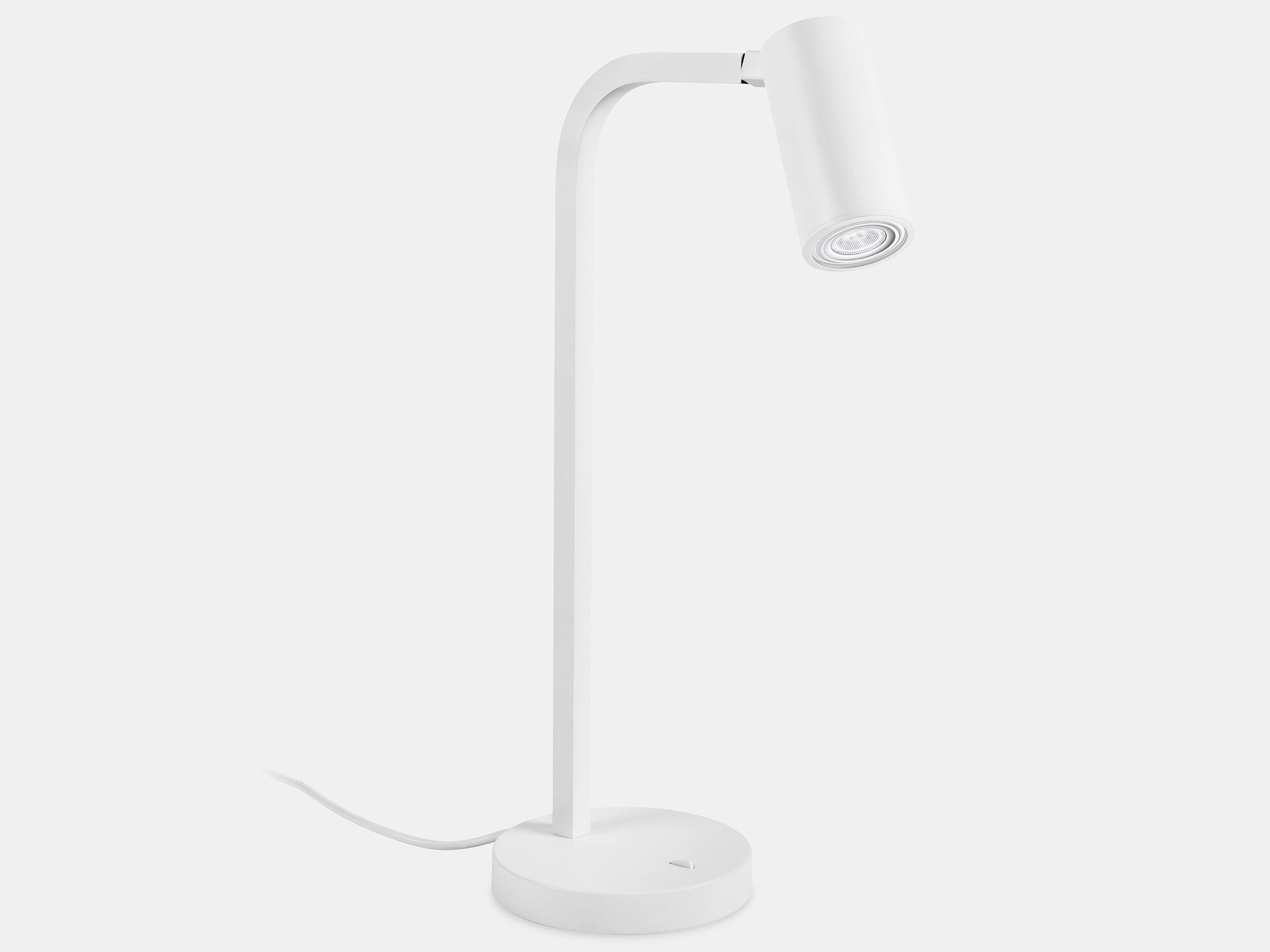 Металлическая светодиодная настольная лампа с фиксированной рукояткой LedsC4 Simply ARCH-00072590