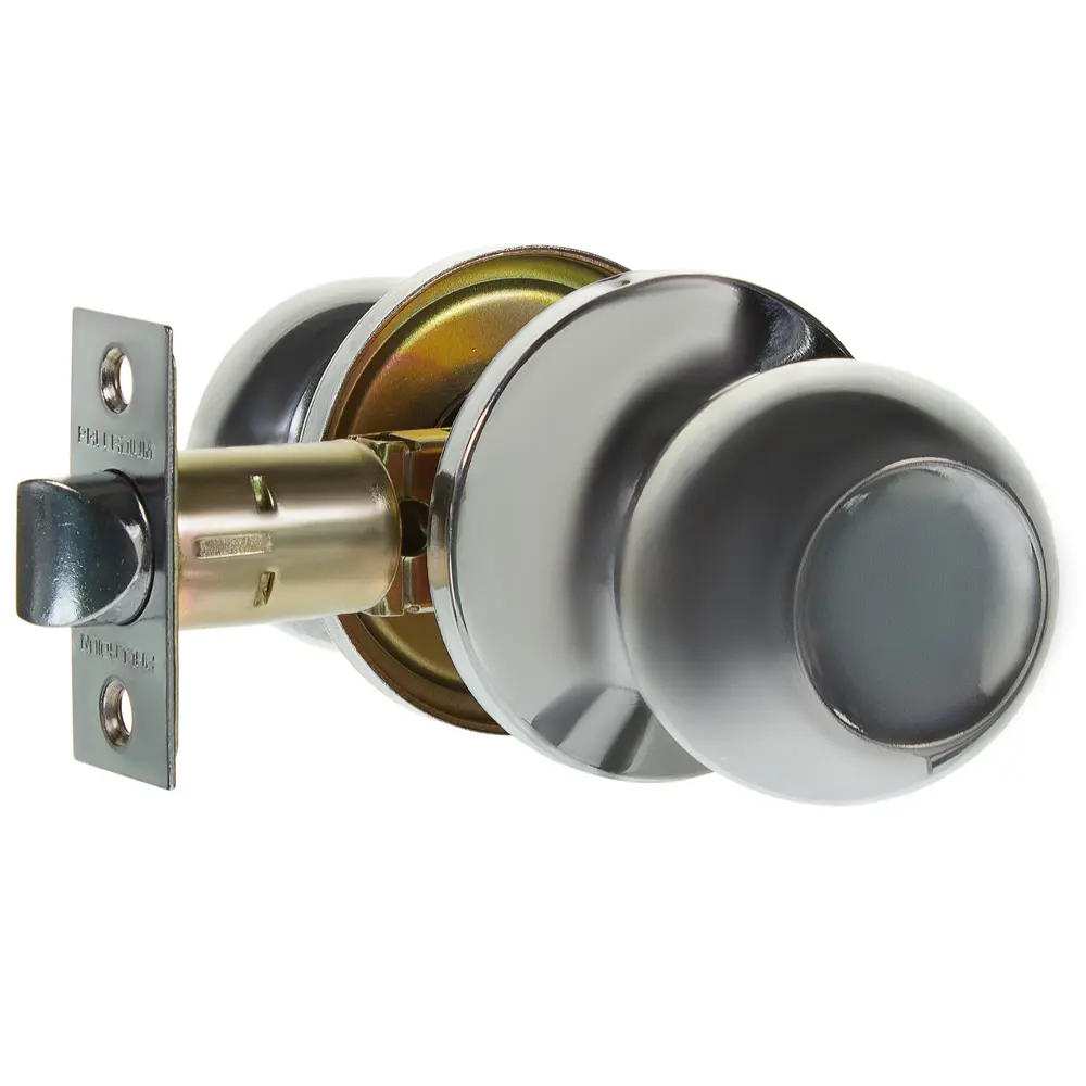 Ручка-кноб 607 CP PS CP, без запирания, цвет глянцевый хром PALLADIUM STLM-2074456