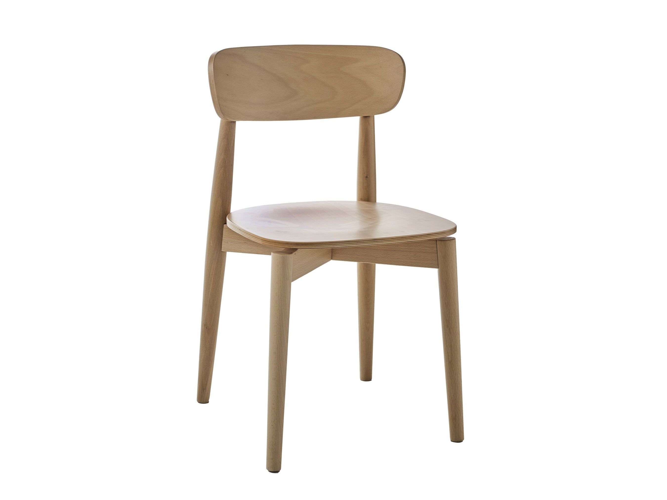 Стул из бука с открытой спинкой Sedex Lips ARCH-00097213