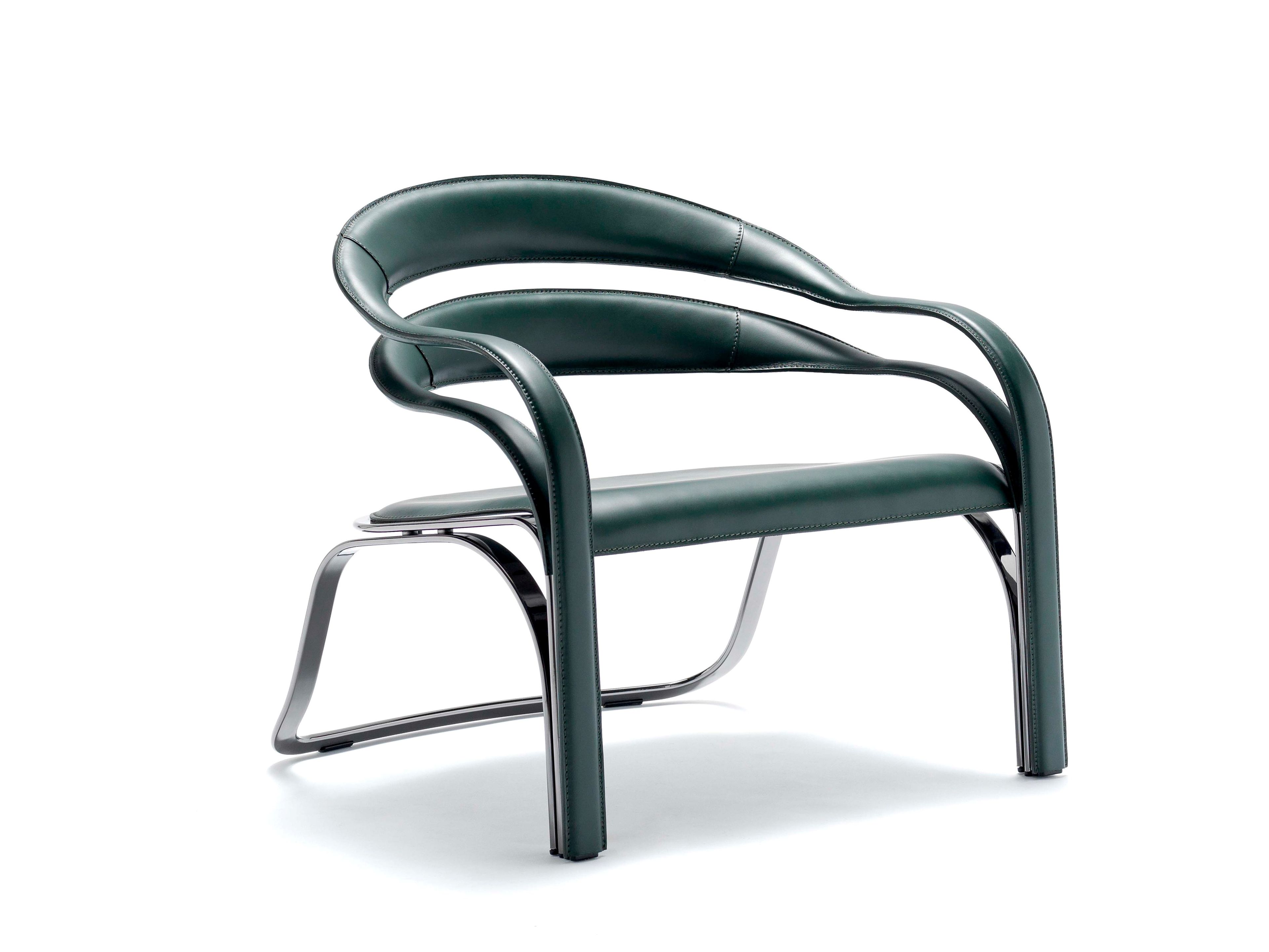 Кожаное кресло с подлокотниками Fasem Fettuccini ARCH-00139312