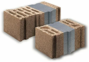 Anpel Облегченный бетонный многослойный блок Lecablocco cam