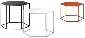 Desalto Журнальный столик из стали шестиугольной формы