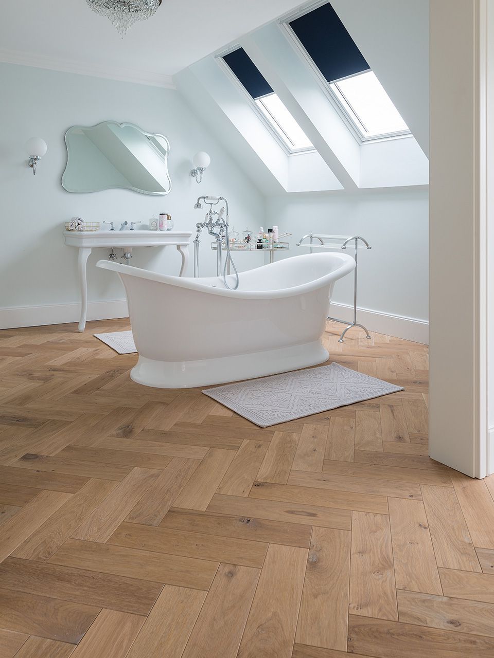 Дубовый паркет Dennebos Flooring Белая мойка ARCH-00069292 - Вид №6