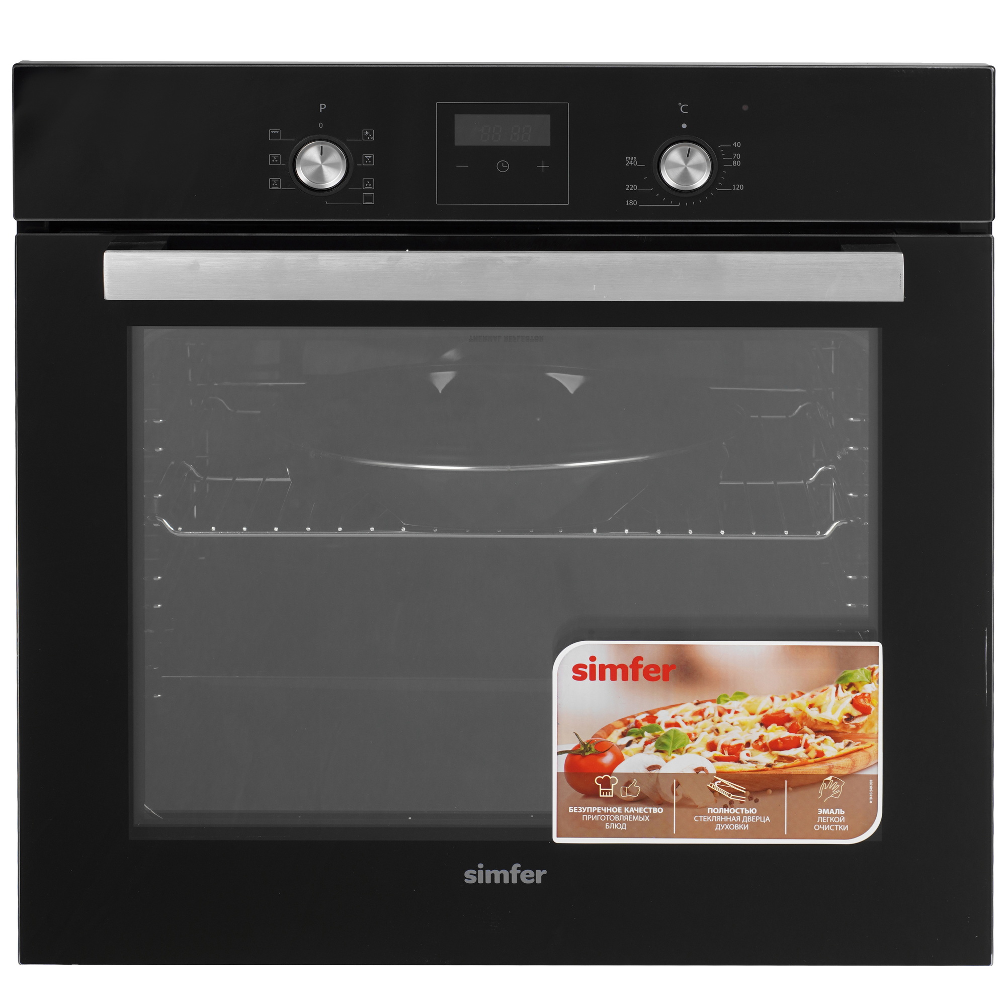 9280245 Духовой шкаф электрический Simfer B6ES58016 + Варочная поверхность индукционная Simfer H60I74S006 STDN-0121239 - Вид №1