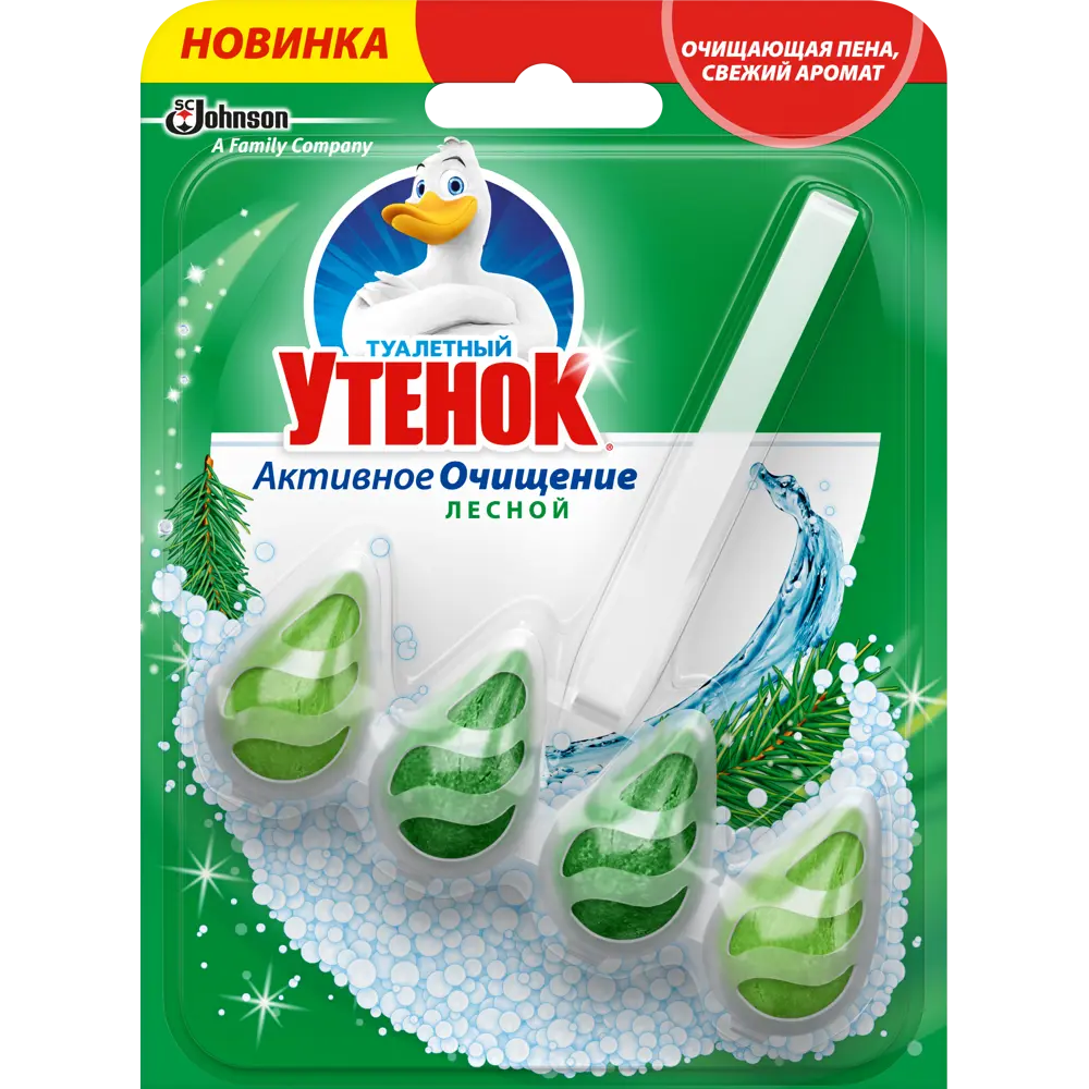 Подвесной блок для унитаза Туалетный утенок «Лесной» STLM-2104145